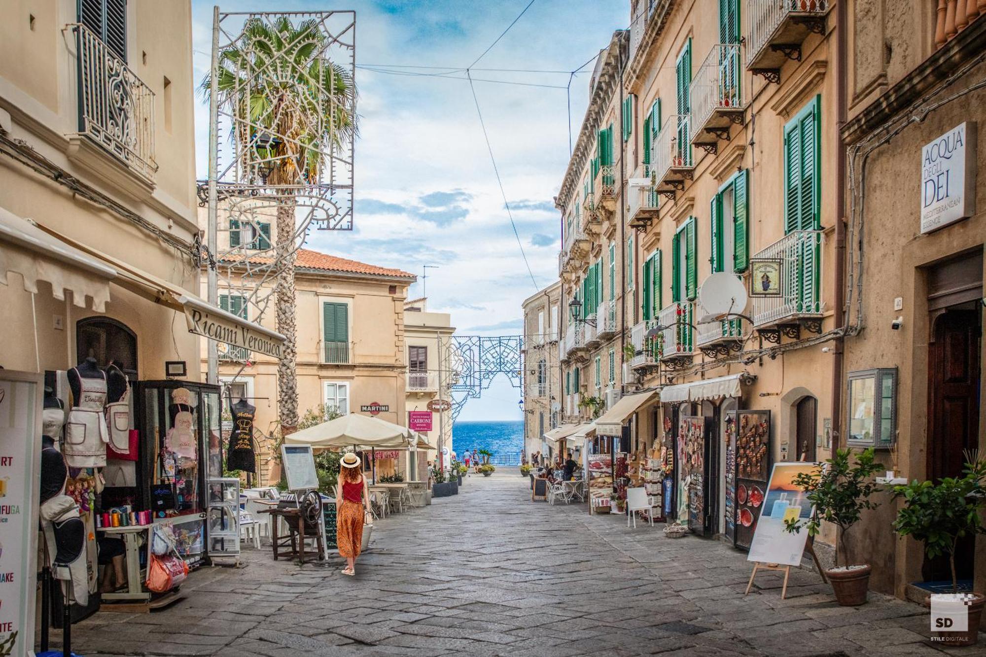 Bed and Breakfast Palazzo Toraldo Di Francia Tropea Exteriér fotografie